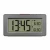 TFA Dostmann 60.2563.10 radijo bangomis valdomas žadintuvas, antracito spalvos, dvigubas žadintuvas, DCF77, LCD, patalpų temperatūra