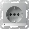 GIRA 417026 SCHUKO lizdas su LED orientaciniu apšvietimu, System 55