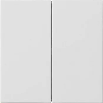 Gira S3000 Control Top 2-Gang System 55 Pure White Glossy 536227