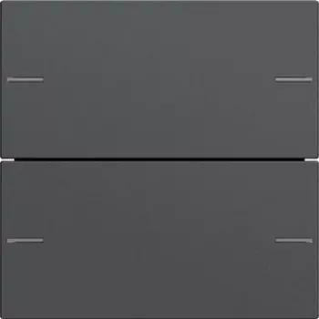 GIRA 575228 dviejų klavišų rinkinys, skirtas Tastsensor 4, System 55, blizgus grynai baltas