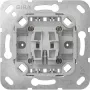 GIRA 381700 tarpinis jungiklio įdėklas, įleidžiamas, 10 A, 250 V, varžtiniai gnybtai, be nagų, skirta System 55