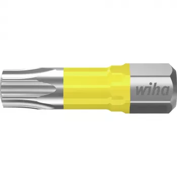 Wiha 42304 Torx antgalis T25 x 25 mm, 25 vnt. pakuotė, 1/4 colio šešiabriaunis kotas, molibdeno-vanadžio plienas