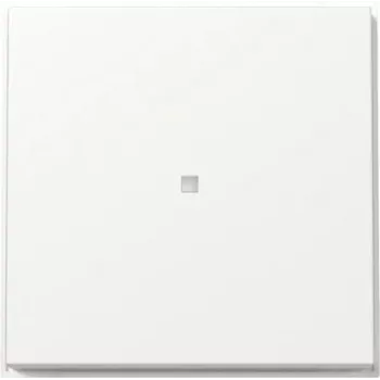 Gira TX44 svirtis su kontroliniu langeliu, Pure White Silk Matt 329066