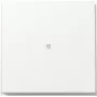 Gira TX44 svirtis su kontroliniu langeliu, Pure White Silk Matt 329066