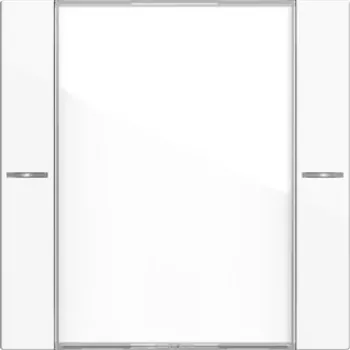 GIRA 577103 1 kanalo dangtelis Tastsensor 4, grynas baltas blizgus