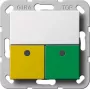 GIRA 291503 Gydymo patalpos avarinio iškvietimo rinkinys System 55, gryna balta