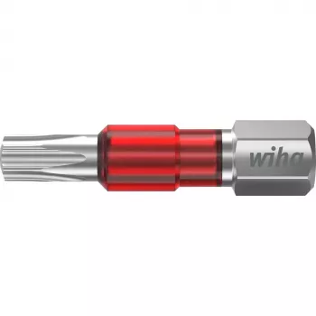 Wiha 7015TY T30 x 29 mm Torx antgalis, 1/4 colio šešiabriaunis kotas, 25 vienetų paketas 42550