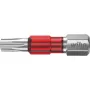 Wiha 7015TY T30 x 29 mm Torx antgalis, 1/4 colio šešiabriaunis kotas, 25 vienetų paketas 42550