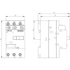 Siemens SIRIUS 3RV1 variklio apsaugos automatinis jungiklis 3RV1611-1AG14, 0,7-1,0 A, 3 polių, varžtiniai gnybtai
