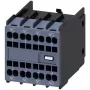 Siemens SIRIUS pagalbinis kontaktų blokas 1NO+3NC, priekinio montavimo, varžtiniai gnybtai, 3RH2911-2HA13