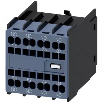 Siemens SIRIUS pagalbinis kontaktų blokas 3NO+1NC, priekinio montavimo 3RH2911-2XA31-0MA0