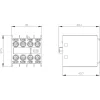 Siemens 3RH2911-1XA40-0MA0 pagalbinis kontaktų blokas, 4 NO, varžtiniai gnybtai, šoninis montavimas SIRIUS 3RH2/3RT2