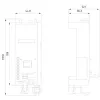 Siemens SIRIUS jungties modulis 3RV2 grandinės pertraukikliams ir 3RT2 kontaktoriams, S00/S0, 3RV2917-7AA00