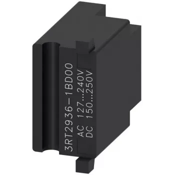 Siemens SIRIUS 3RT2936-1BD00 varistorinė viršįtampių slopintuvė kontaktorių 3RT2 apsaugai, 127-240 V AC / 150-250 V DC, kištukinė, tvirtinama priekyje