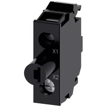 SIEMENS LED modulis su integruotu LED, raudonas, 24 V AC/DC, varžtiniai gnybtai, SIRIUS ACT 3SU14012BB201AA0