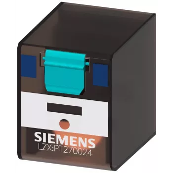Siemens kištukinis relė 24VDC 2W LZX:PT270024