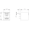 Siemens kištukinis relė 24VDC 2W LZX:PT270024