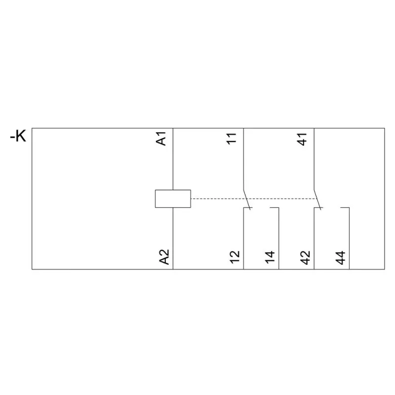 Siemens kištukinis relė 24VDC 2W LZX:PT270024