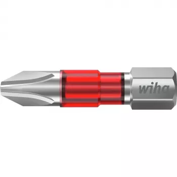 Wiha 7011TY Phillips PH2 x 29 mm atsuktuvų antgaliai, 25 vnt., 1/4 colio šešiakampis 42539