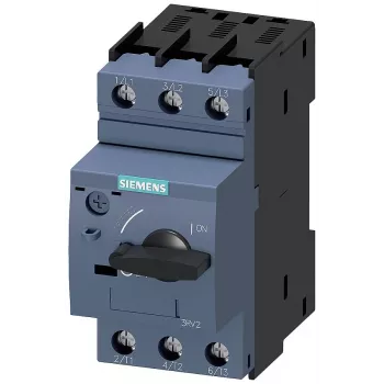 SIEMENS SIRIUS 3RV2021-1BA10 variklio starterio apsauginis jungiklis, 0,7-1,0 A, 3 polių, varžtiniai gnybtai