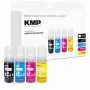 KMP rašalo papildymo rinkinys Canon GI-55BK/C/M/Y spausdintuvams, 4x70 ml rinkinys (juodas, žydras, purpurinis, geltonas) 1587,0005
