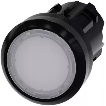 Siemens SIRIUS ACT apšviestas mygtukas, baltas, 22 mm, plastikinis 3SU1001-0AA60-0AA0