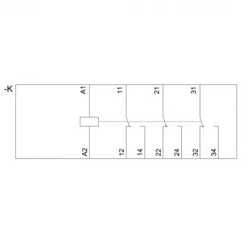 Siemens SIRIUS LZX:PT370024 kištukinė relė 24V DC 3CO 10A