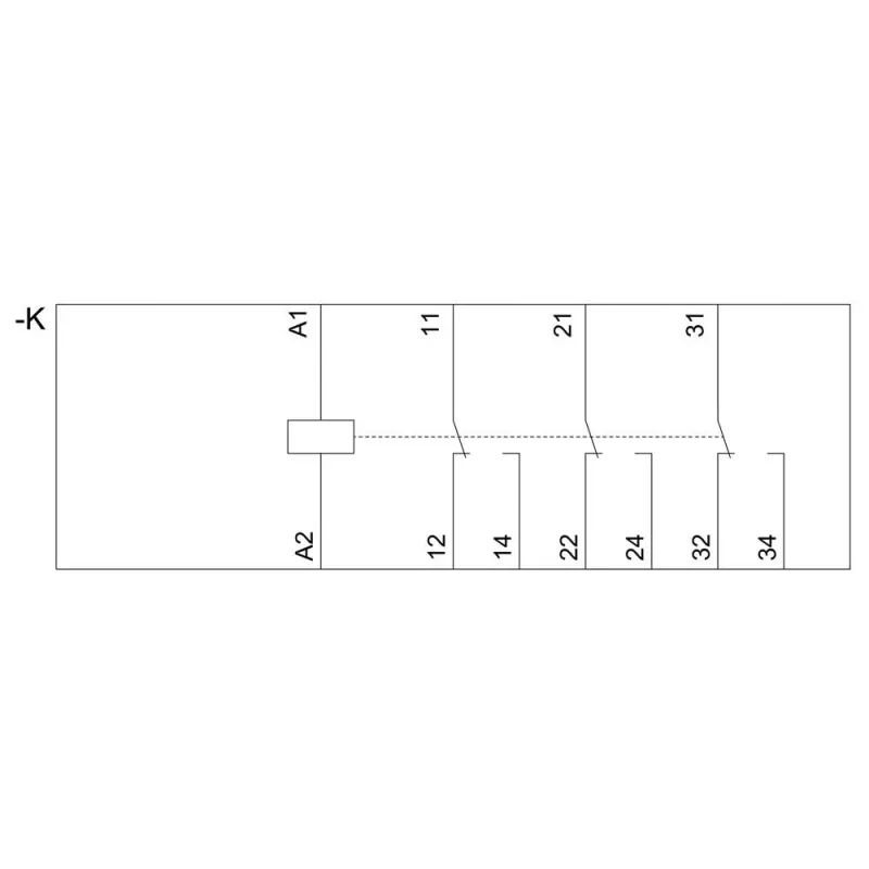 Siemens SIRIUS LZX:PT370024 kištukinė relė 24V DC 3CO 10A