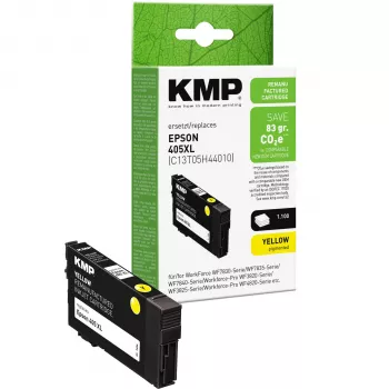 KMP 1656,4009 suderinama rašalo kasetė geltona, skirta Epson T0714