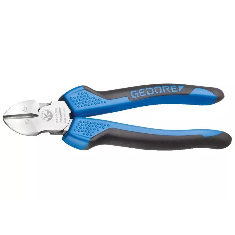GEDORE Kraft įstrižinės replės 180 mm su dviejų komponentų rankena 2910934