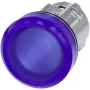 Siemens SIRIUS ACT plokščia signalinė lemputė, mėlyna, 22mm, 24V AC/DC 3SU1051-6AA50-0AA0