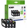 KMP MULTIPACK E201V - 4 vnt. rinkinys - juoda, geltona, žydra, purpurinė - suderinama - rašalo kasetė (alternatyva: Epson 603XL) (1650,4005)