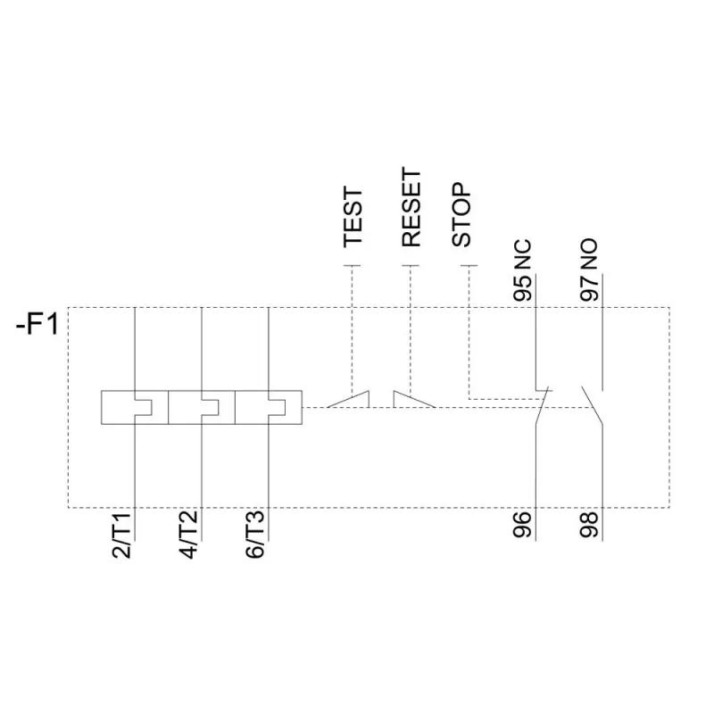 SIEMENS SIRIUS 3RU2136-4EB0 šiluminė apsaugos relė 22-32 A Class 10