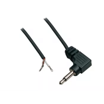 BKL Electronic 1101050 3,5 mm mono jack kištukas, 2 kontaktų, litavimo jungtis, metalinis korpusas