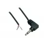 BKL Electronic 1101050 3,5 mm mono jack kištukas, 2 kontaktų, litavimo jungtis, metalinis korpusas