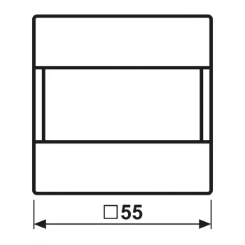 JUNG A17180 automatinis jungiklis 1,1 m Standard PIR judesio jutiklis