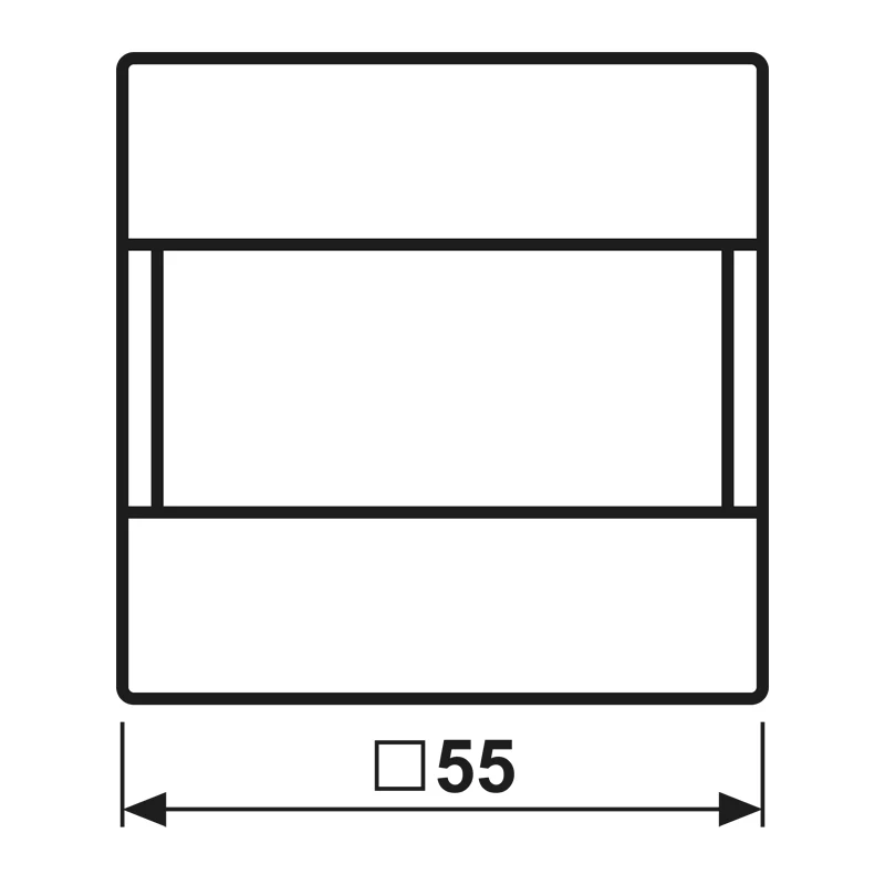 JUNG A17180 automatinis jungiklis 1,1 m Standard PIR judesio jutiklis