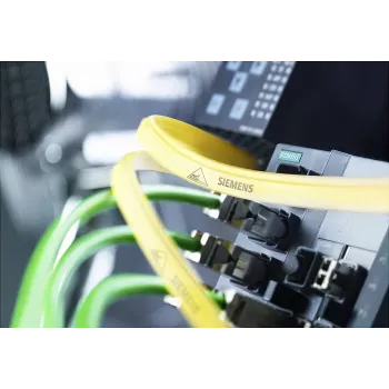 SIEMENS 3RK19011PN00 AS-Interface M8 sandarinimo dangteliai, 10 vnt., IP67, juodi