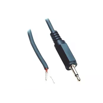 BKL Electronic 1101047 2,5 mm mono jack kištukas, 2 polių, litavimo jungtis