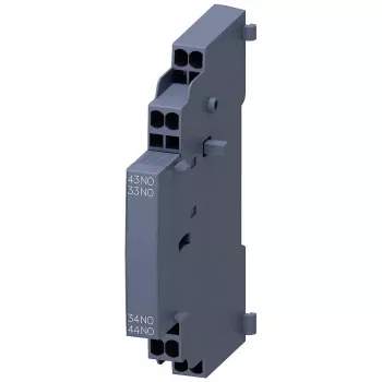 Siemens pagalbinis kontaktas 2 NO, šoninis montavimas 3RV2 grandinės pertraukikliams S00/S0 - 3RV29012B