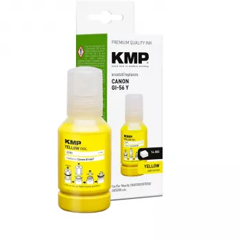KMP 1584,0009 suderinama geltona rašalo kasetė, skirta Canon PIXMA