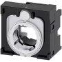 Siemens SIRIUS ACT laikiklis 4 valdymo įtaisams, 22 mm, juodas plastikas, montuojamas priekiniame skydelyje, 3SU1500-0BA10-0AA0