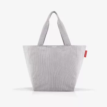 reisenthel shopper M pirkinių krepšys iš poliesterio, cord grey, 15L ZS7084