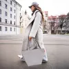 reisenthel shopper M pirkinių krepšys iš poliesterio, cord grey, 15L ZS7084