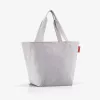 reisenthel shopper M pirkinių krepšys iš poliesterio, cord grey, 15L ZS7084