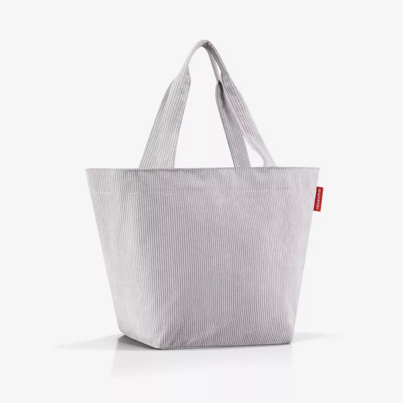 reisenthel shopper M pirkinių krepšys iš poliesterio, cord grey, 15L ZS7084