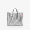 reisenthel Softshopper Cord pilkos spalvos rankinė per petį 47x38,5 cm GR7084
