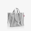 reisenthel Softshopper Cord pilkos spalvos rankinė per petį 47x38,5 cm GR7084