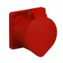 OBO Bettermann CEE skydinė rozetė 400V 32A 5 polių 6h IP44 raudona 6109876