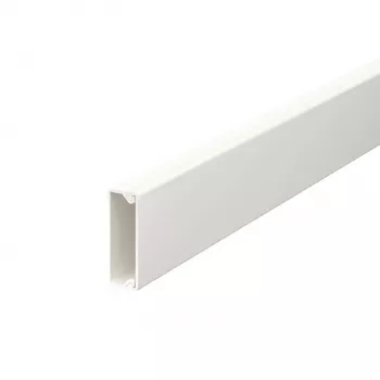 OBO BETTERMANN 6150780 kabelių kanalas 2000x30x10 mm, grynai balta (RAL 9010), PVC, užsmaugiamu dangteliu, 1 vnt.